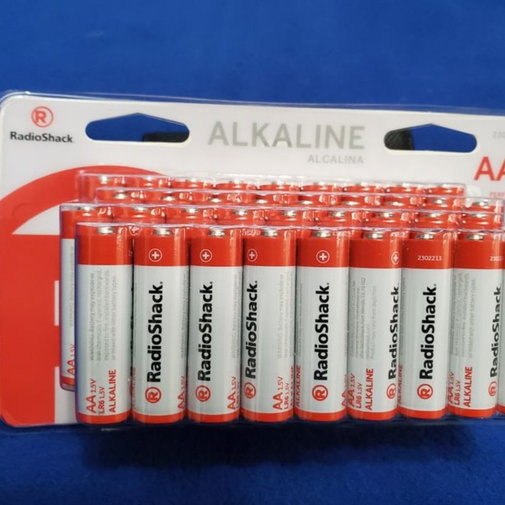 Radio Shack 36 AA Alkaline Batteries